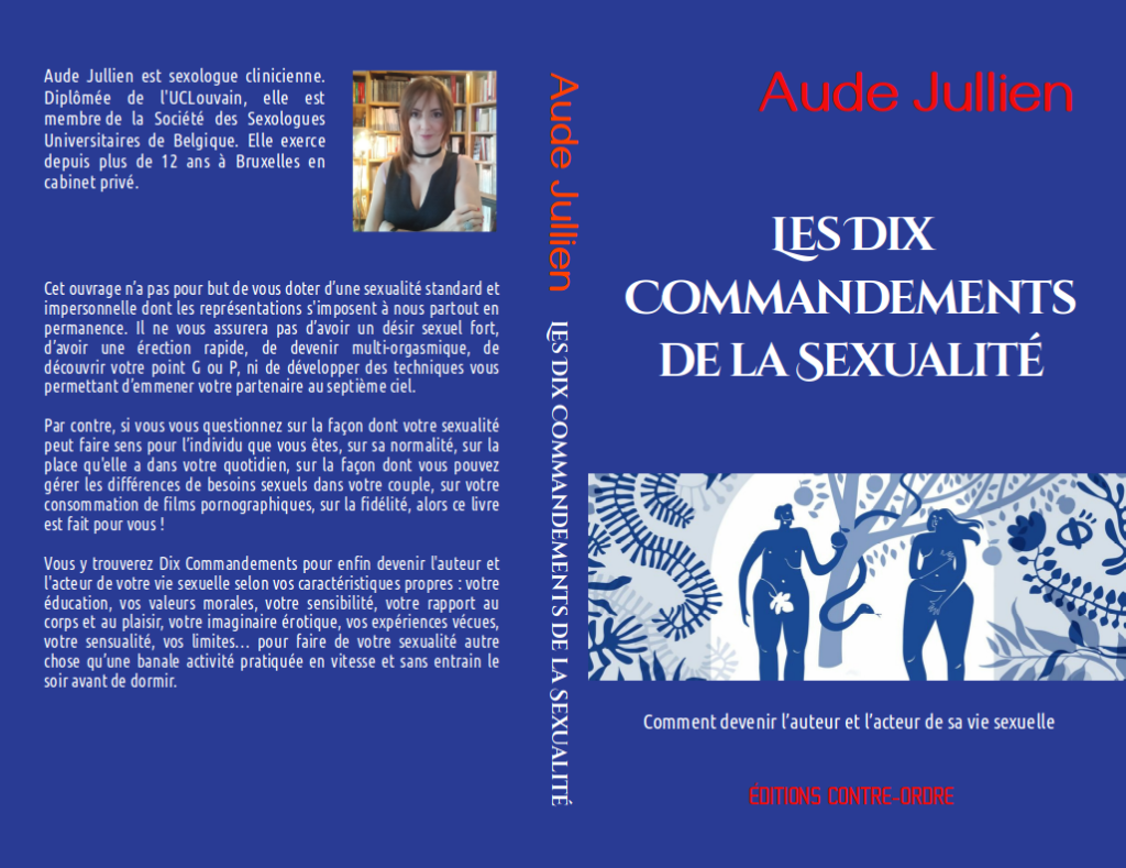 Couverture Les Dix Commandements de la Sexualité Aude Jullien sexologue
