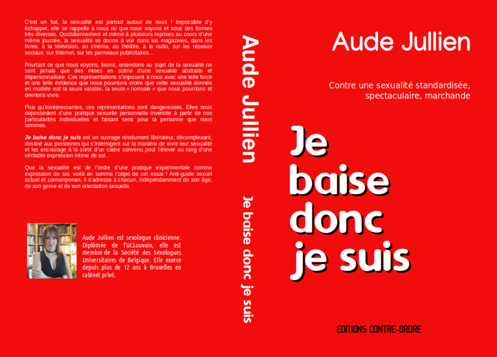 Couverture livre Je baise donc je suis Aude Jullien sexologue